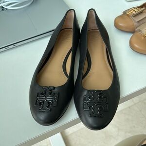Tory Burch black Melinda flats